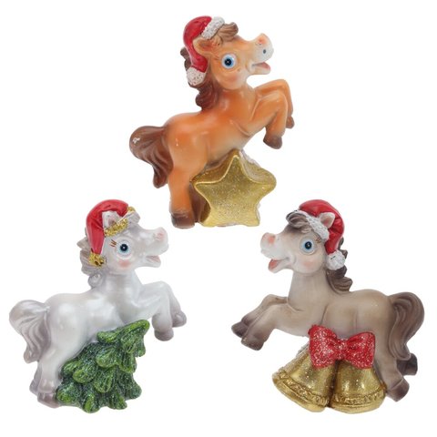 символ года 2026 фигурка лошадка 6,5см 3в 821418