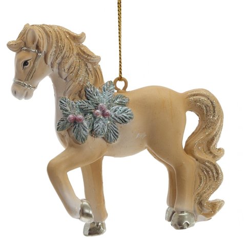 символ года 2026 фигурка лошадка на подвесе 8см 824186