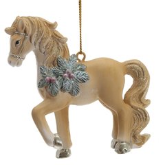 символ года 2026 фигурка лошадка на подвесе 8см 824186