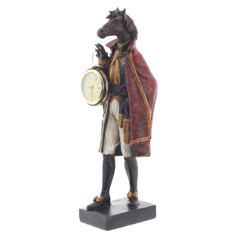 символ года 2026 фигурка лошадь с часами 36см 825434