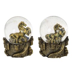 символ года 2026 шар снежный лошадка 8,5см 2в 823315