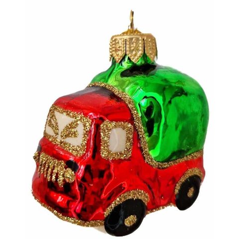 игрушка стеклянная Грузовичок 7см фу-451/1