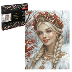 алмазная мозаика Русская краса 30х40см 71442