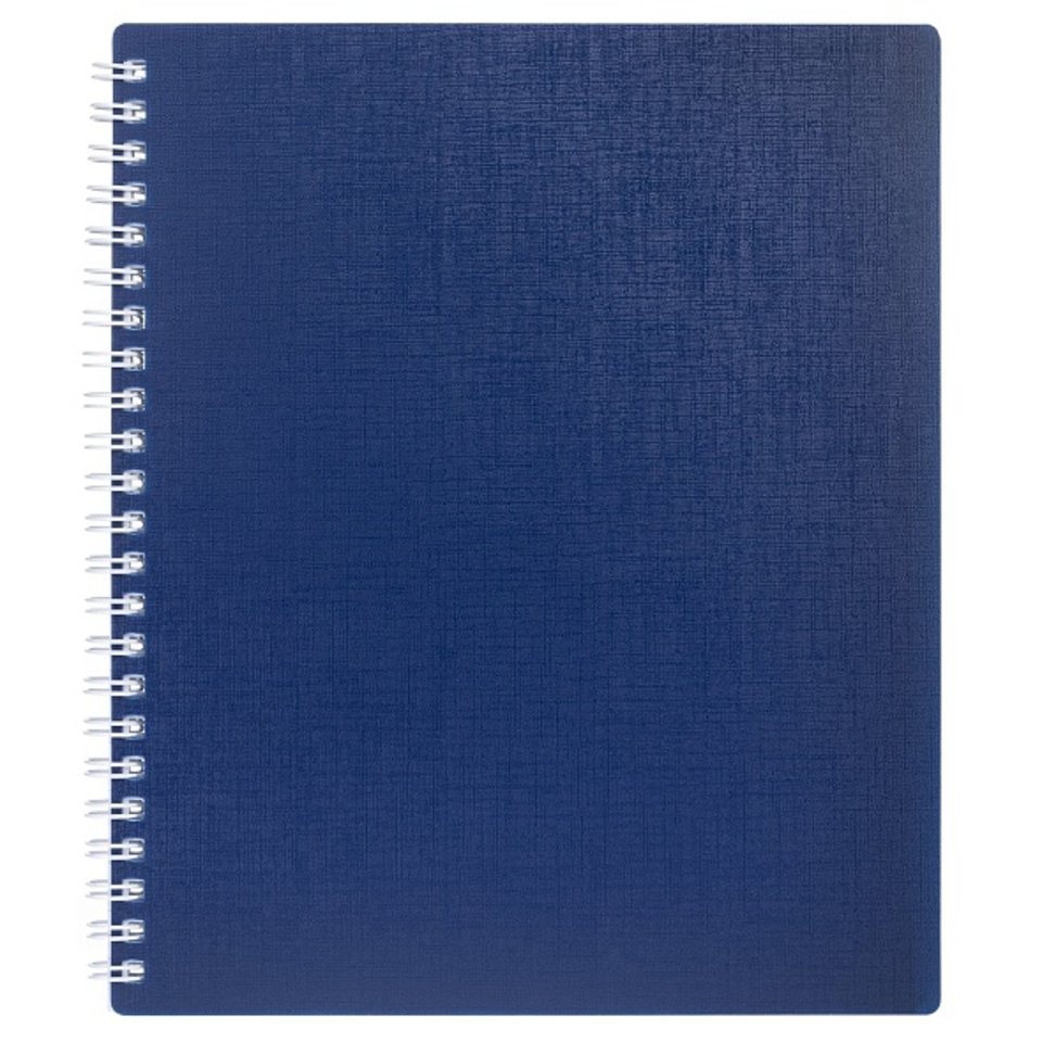 тетрадь 80л Zcanvas синий пластик гребень 05309 081639