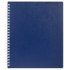 тетрадь 80л Zcanvas синий пластик гребень 05309 081639