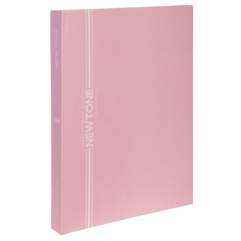 тетрадь на кольцах А4 80л NEWtone pastel Розовый кварц 05056 091992