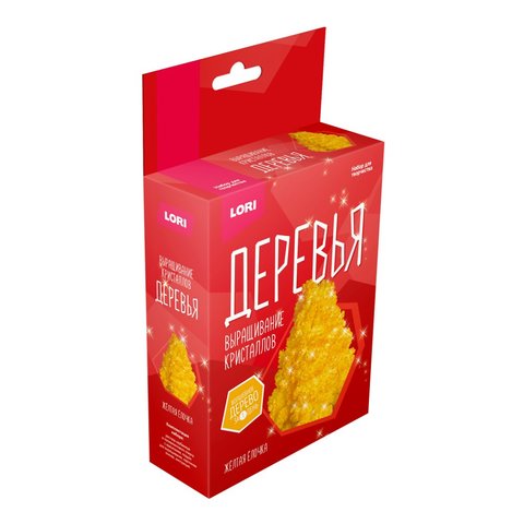 набор для опытов Желтая елочка кристалл крд-004