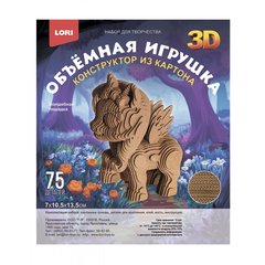 украшение интерьера Лошадка конструктор из картона нг-028