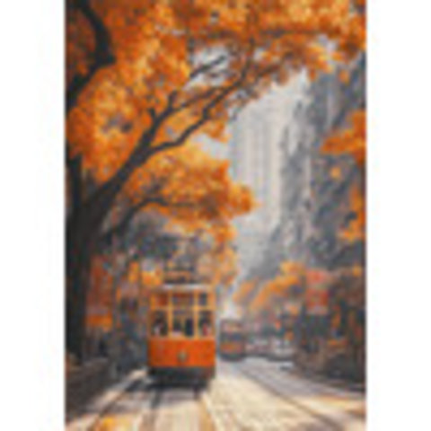 пазлы 500 Листопадный переулок pzl-500/79