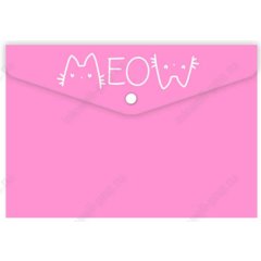 конверт на кнопке А7 Кот 69038