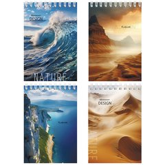 блокнот А6 40л Дивная природа гребень 2053