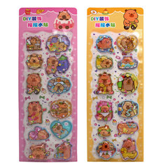 наклейки объемные Капибара 74430