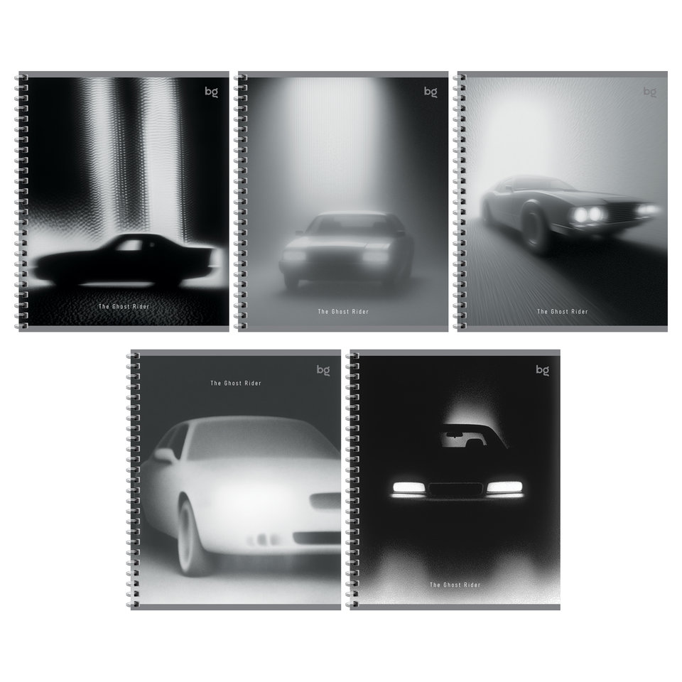 тетрадь 96л Призрачный гонщик гребень клетка 57656 382161