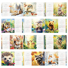 календарь настольный 160x100 Лесные жители (домик) 381123 2026г