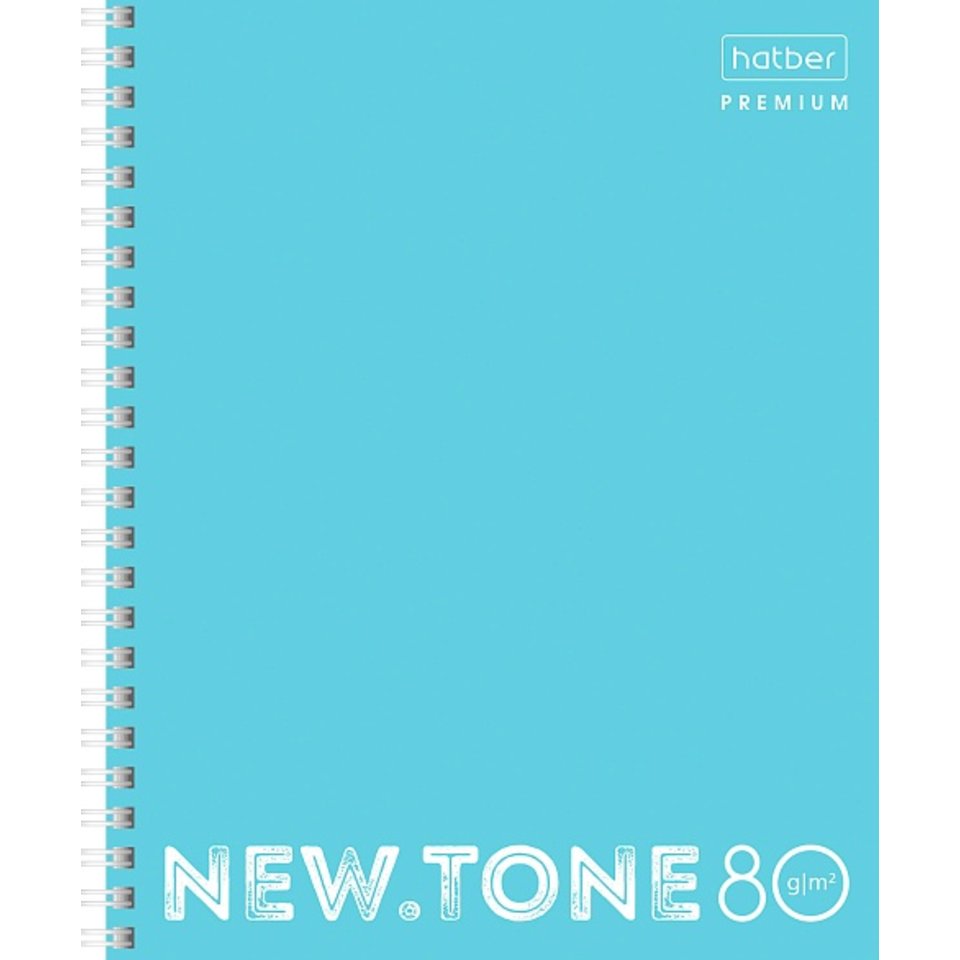 тетрадь 80л NEWtone Незабудка гребень 05025 065634