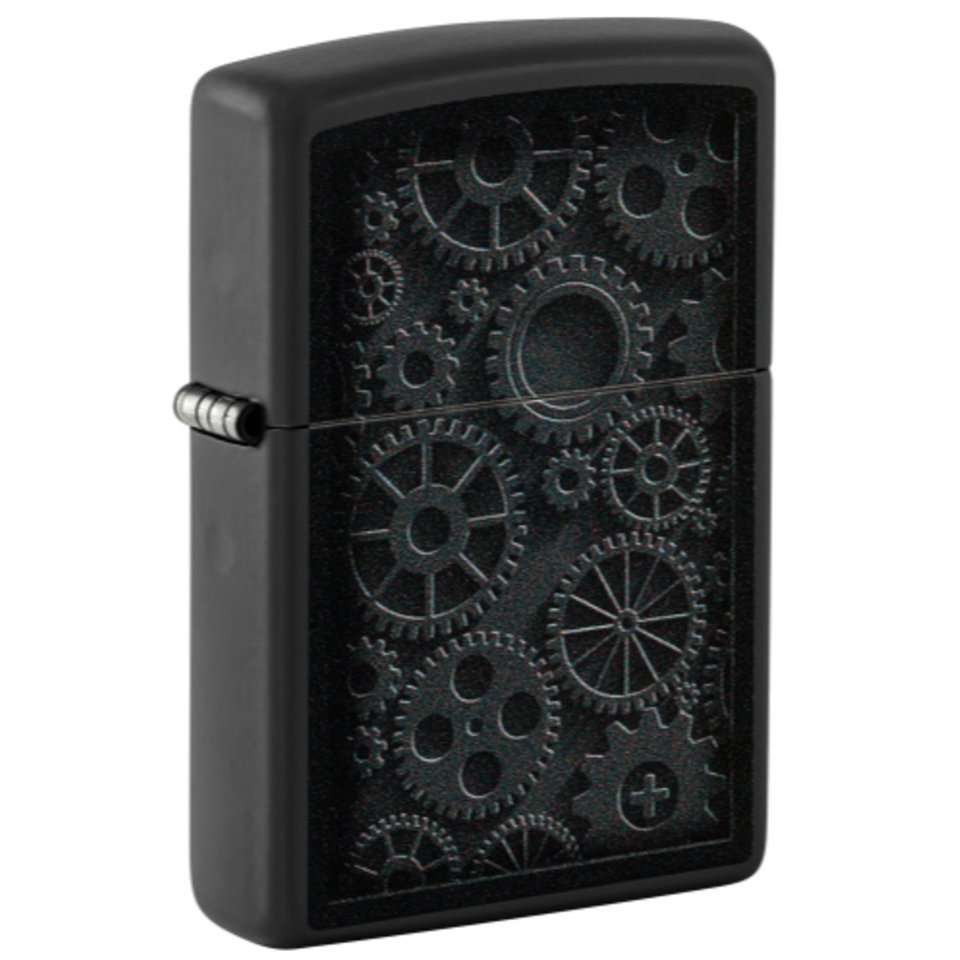 зажигалка Zippo 48999 Steampunk black matte