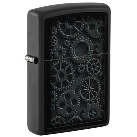 зажигалка Zippo 48999 Steampunk black matte