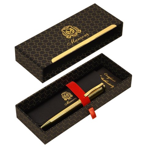 ручка Manzoni Arezzo рифленый корпус золото maab-gb/263661