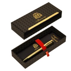 ручка Manzoni Arezzo рифленый корпус золото maab-gb/263661