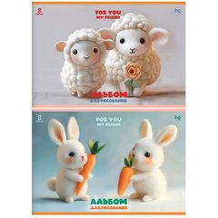 альбом для рисования 8л Мягкие игрушки 08580 378650