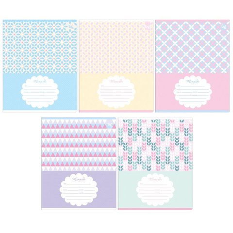 тетрадь 18л Узоры клетка 62756 372481