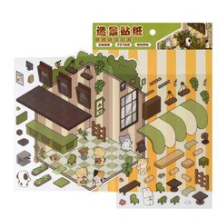 наклейки стикеры Кофейня румбокс 72277