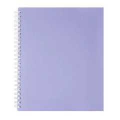 тетрадь А4 80л NEWtone pastel лаванда пластиковая обложка гребень 05019 061936