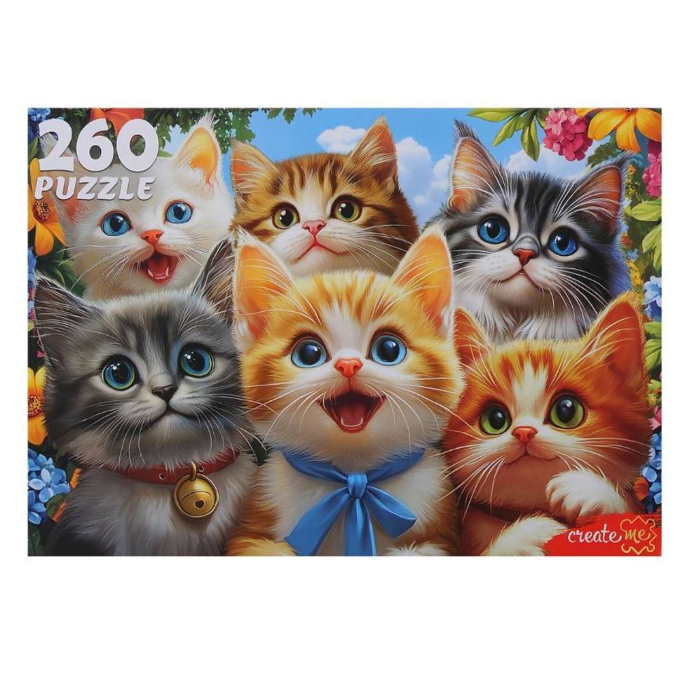 пазлы 260 Селфи котят 0184
