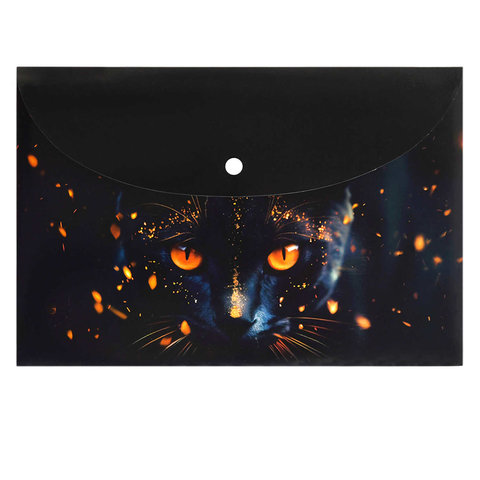 конверт на кнопке А4 Кот-маг 69006