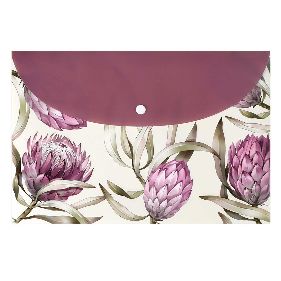 конверт на кнопке А4 Протея 72227