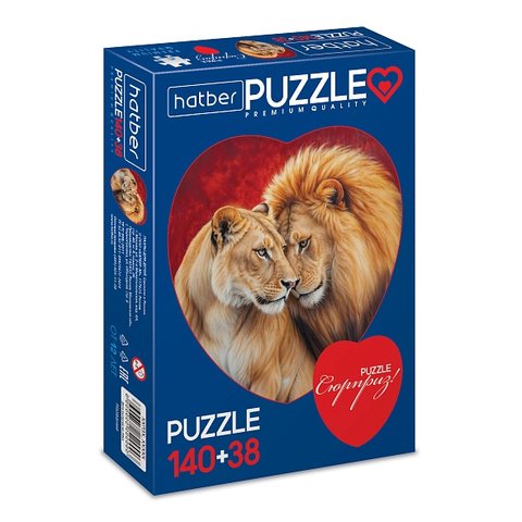 пазлы 160 Сердца Короли саванны 140+38д 35853 094594