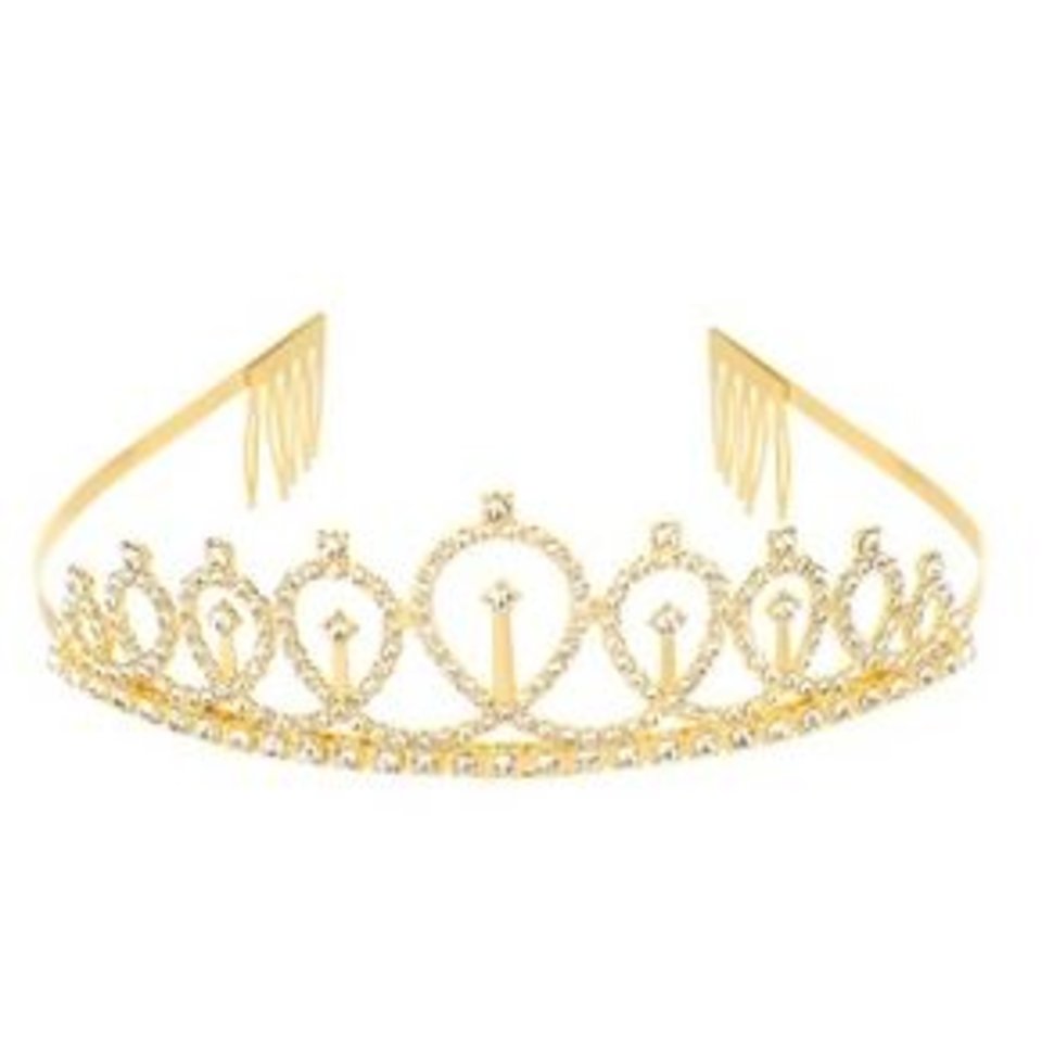 карнавальный ободок корона золото 6233165