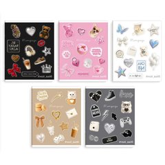 тетрадь 48л Стикеры клетка 70944