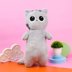 игрушка Глазастый котик серый 65см рт-00021728