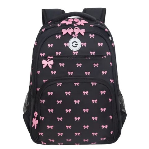 рюкзак rg-568-2/1 Бантики черный