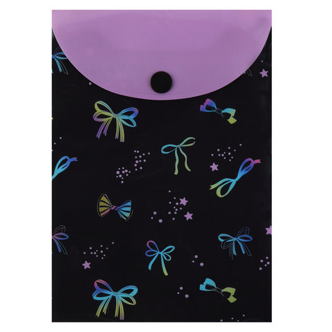 конверт на кнопке Bow style А6 251324