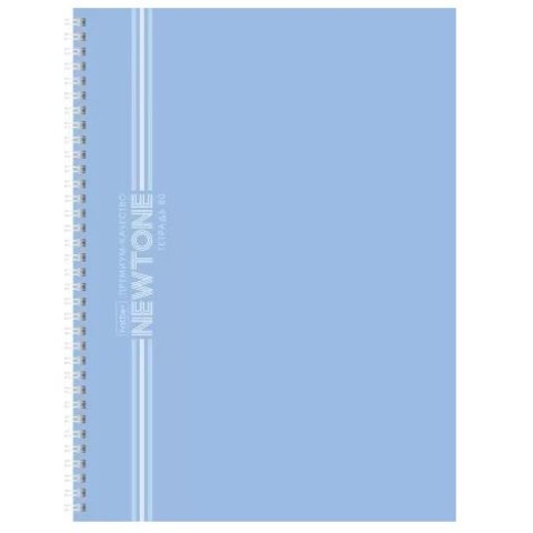 тетрадь А4 80л NEWtone голубая дымка гребень 05057 091965 хатбер