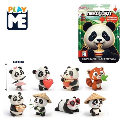 фигурка Панда play me коллекционная 81230