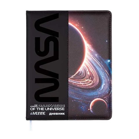 дневник кожзам 1-11кл Darkness of the universe 2020616