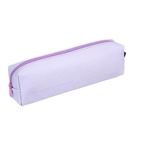 косметичка Take what you need лавандовый кожзам 7020688