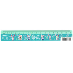 линейка 15см пластик Little rabbit 5091601