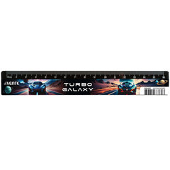 линейка 15см пластик Turbo galaxy 5091602