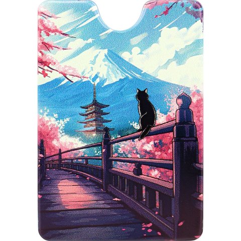 обложка для пропуска Японские мотивы пвх оп-7758