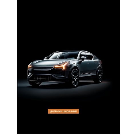 дневник 1-4кл Черный автомобиль 9560