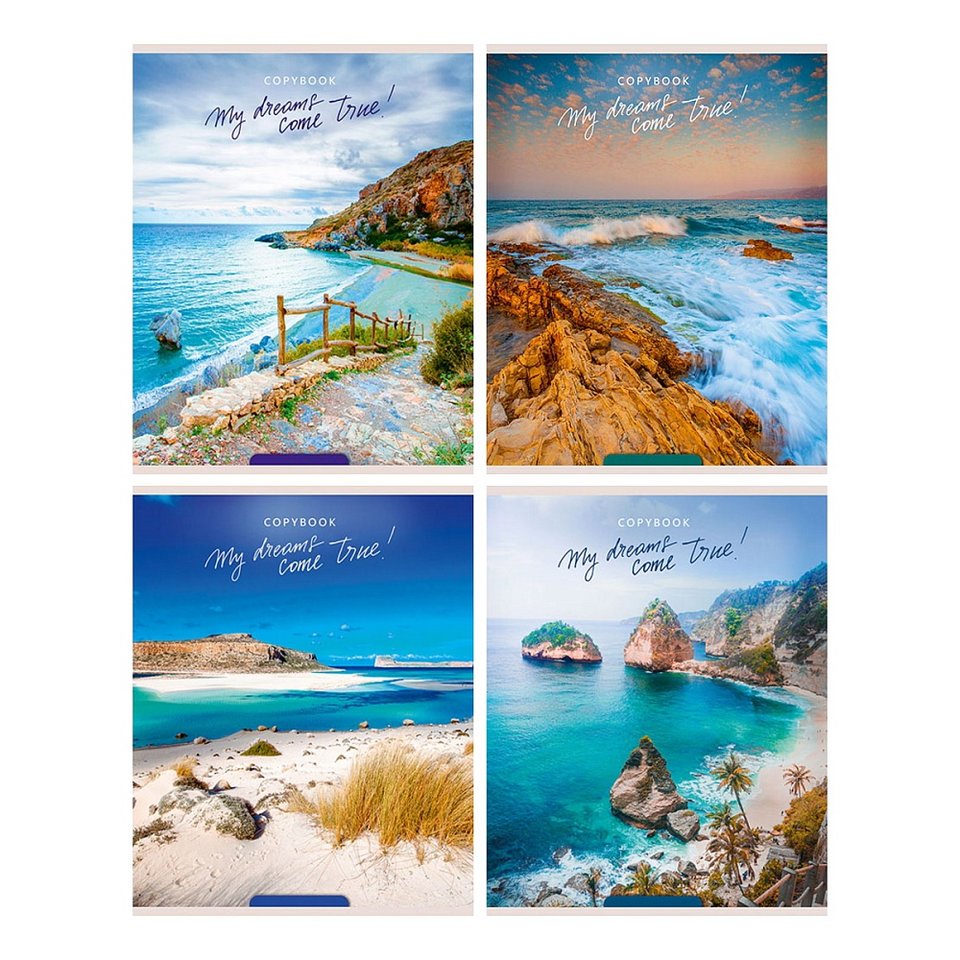 тетрадь 96л Прибрежные виды клетка 7919