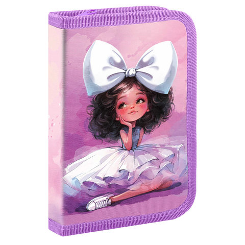 пенал Балерина с бантом с планкой 72092