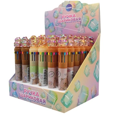 ручка Капибара 10цв 77064