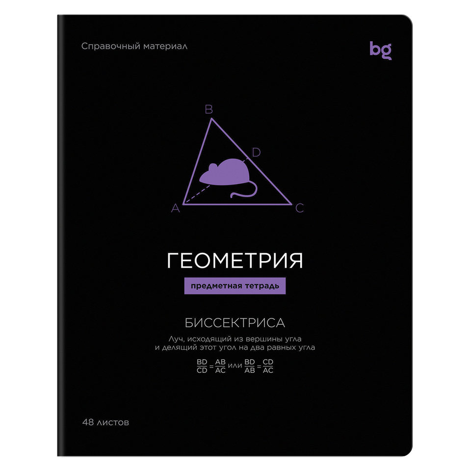 тетрадь предметная 48л Геометрия Формула предмета 09208 386910