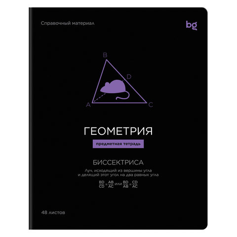 тетрадь предметная 48л Геометрия Формула предмета 09208 386910