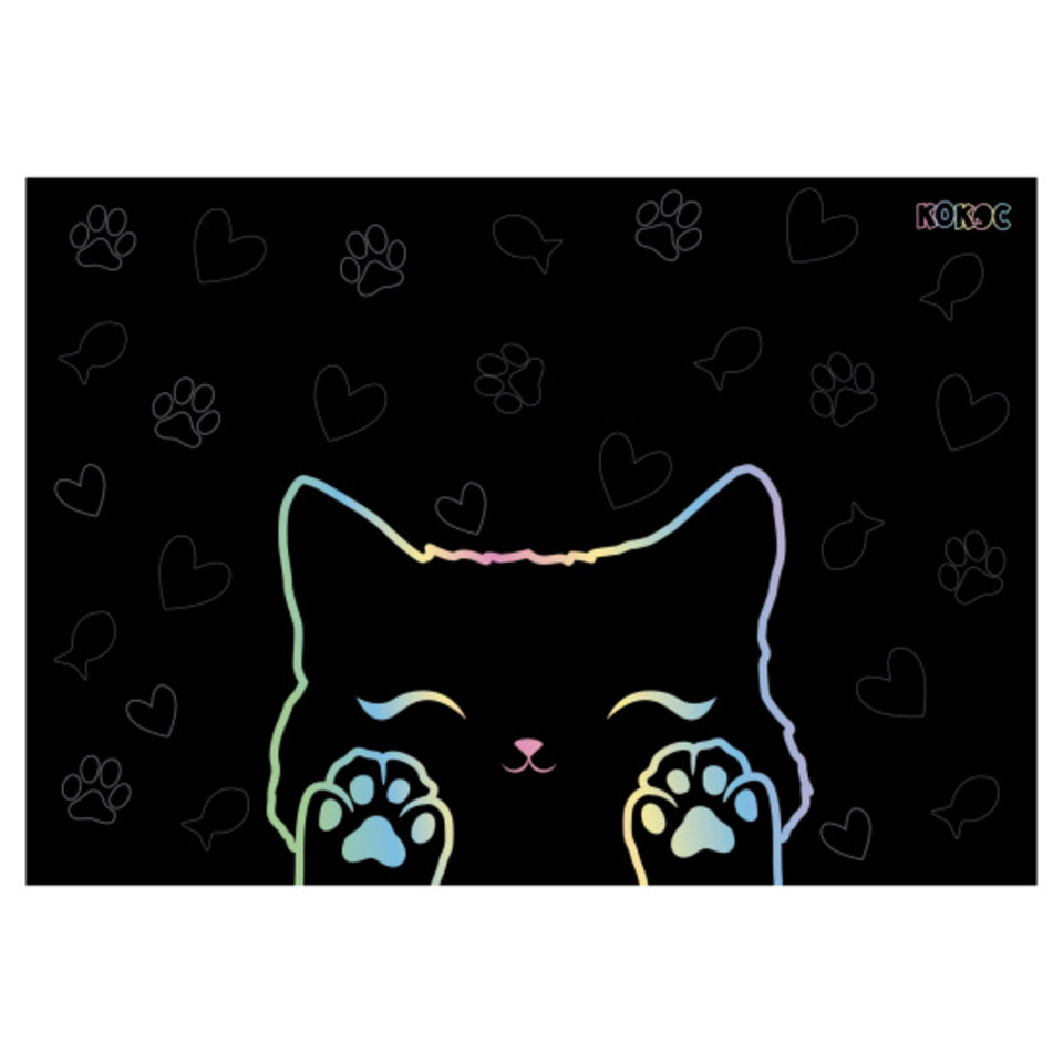 пленка для труда Cats paws 50х70см 260586
